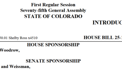 New Bill that radically alters rentals in Colorado and implements statewide rent control